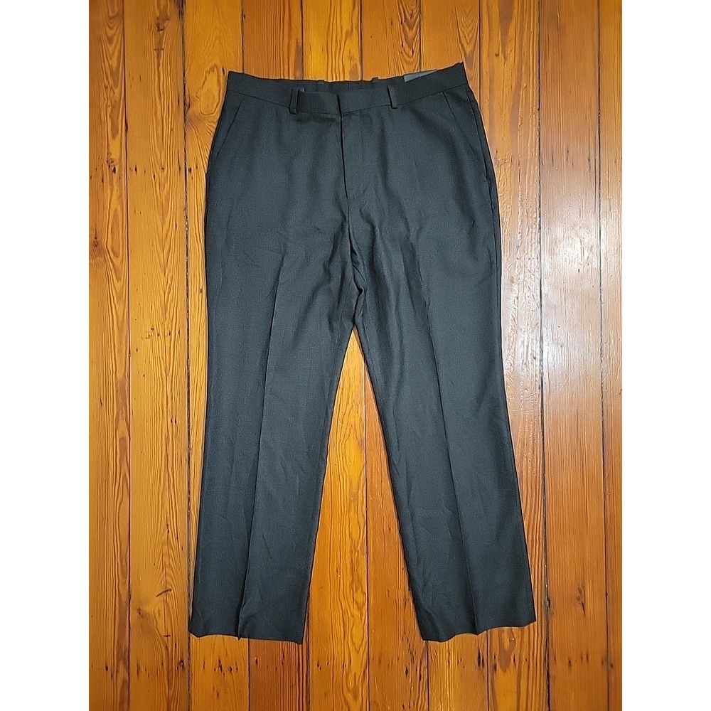 Perry Ellis Travel Luxe Mens Dress Pants 34 x 30 Non Iron Work Boss Event Ready
